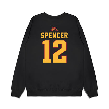 Minnesota - NCAA Men's Basketball : RJ Spencer - Classic Shersey Premium Crewneck Sweatshirt-1