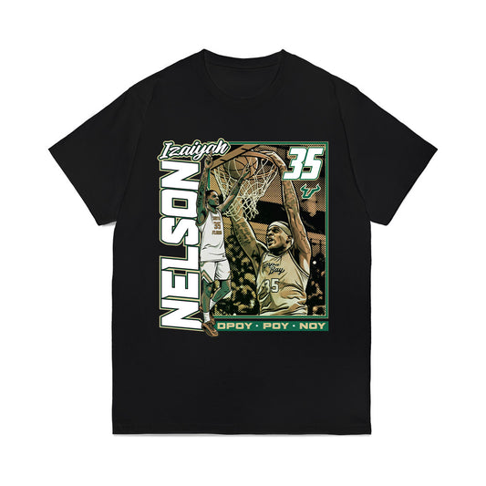 USF - NCAA Men's Basketball : Izaiyah Nelson - Collage Comfort Colors T-Shirt-0