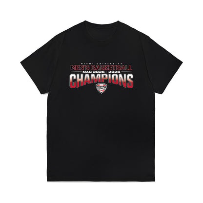 Miami of Ohio - NCAA Men's Basketball : MAC '25-'26 Champions Team Collage Comfort Colors T-Shirt-0