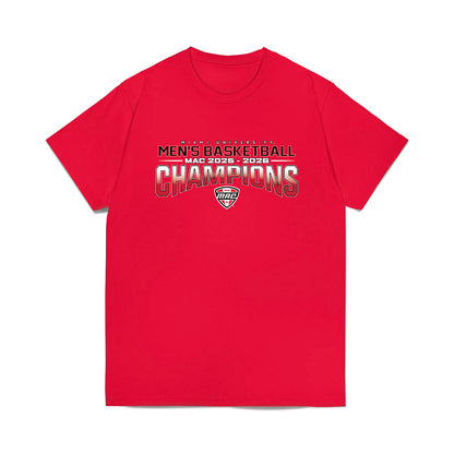 Miami of Ohio - NCAA Men's Basketball : MAC '25-'26 Champions Team Collage Comfort Colors T-Shirt-0