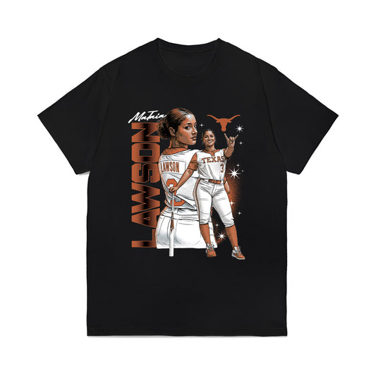 Texas - NCAA Softball : MaTaia Lawson - Comfort Colors T-Shirt-0