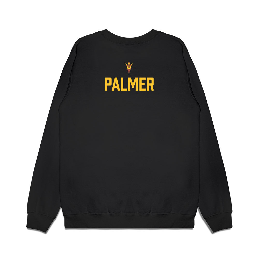 Arizona State - NCAA Men's Swimming & Diving : Tommy Palmer - Conference Champions Premium Crewneck Sweatshirt-1