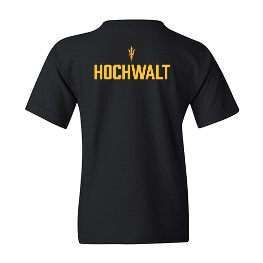 Arizona State - NCAA Men's Swimming & Diving : Michael Hochwalt - Conference Champions Youth T-Shirt-1