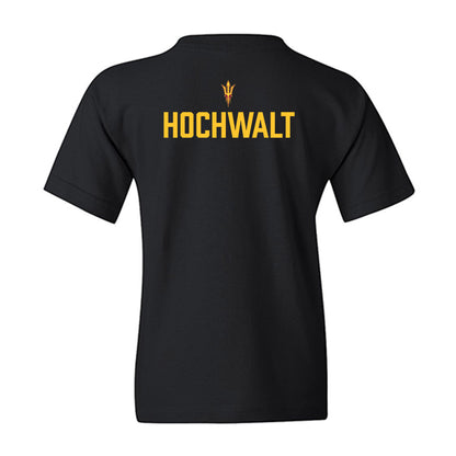 Arizona State - NCAA Men's Swimming & Diving : Michael Hochwalt - Conference Champions Youth T-Shirt-1
