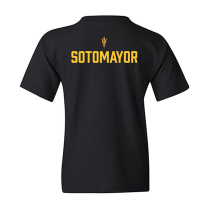 Arizona State - NCAA Women's Swimming & Diving : Alexia Sotomayor - Back to Back Conference Champions Youth T-Shirt-1