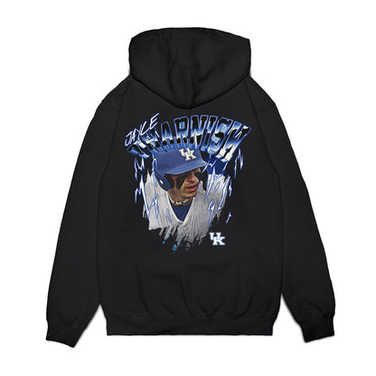Kentucky - NCAA Baseball : Jayce Tharnish - Collage Premium Hooded Sweatshirt-1