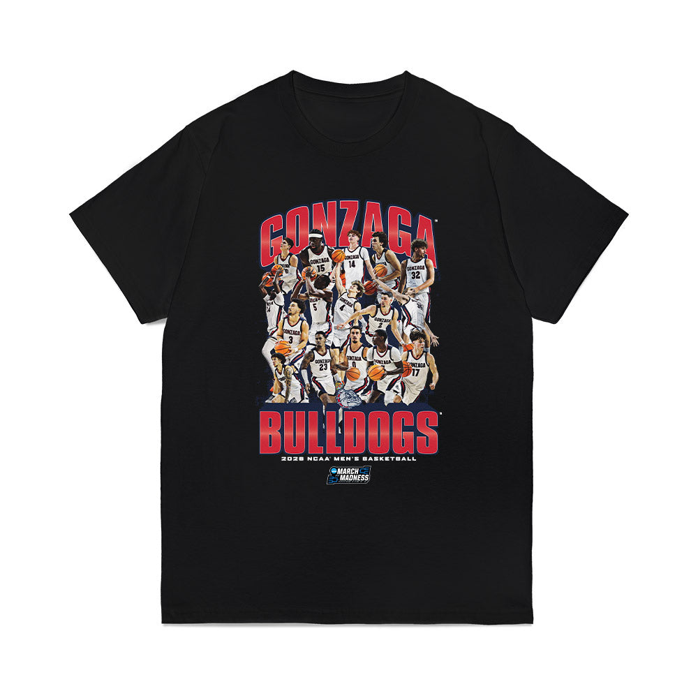 Gonzaga - NCAA Men's Basketball : NCAA® March Madness® 2026 Team Collage Comfort Colors T-Shirt-0
