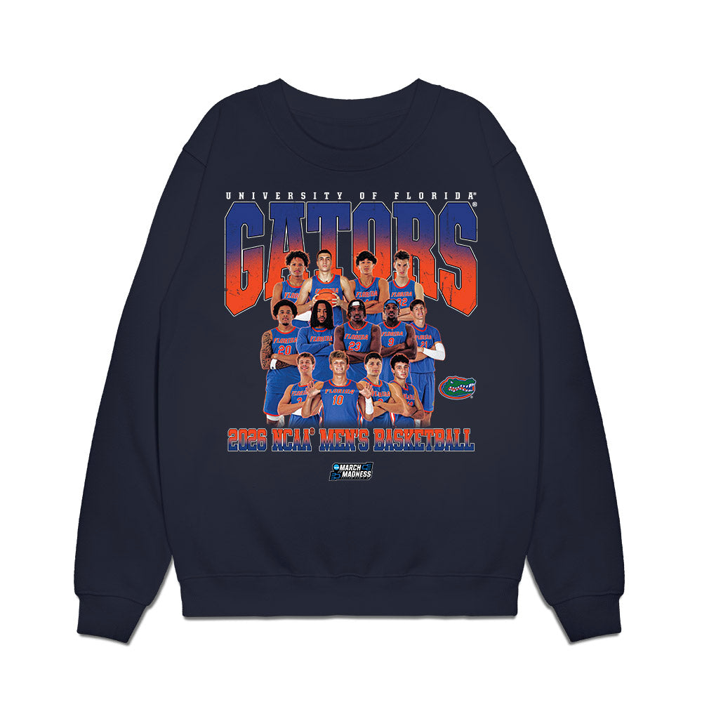 Florida - NCAA Men's Basketball : NCAA® March Madness® 2026 Team Collage Premium Crewneck Sweatshirt-0