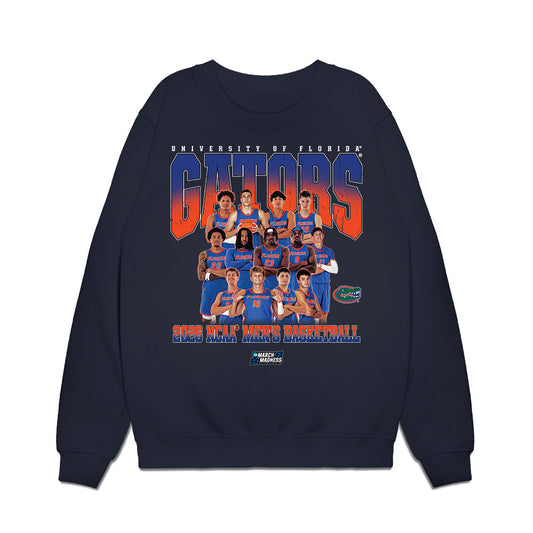Florida - NCAA Men's Basketball : NCAA® March Madness® 2026 Team Collage Premium Crewneck Sweatshirt-0