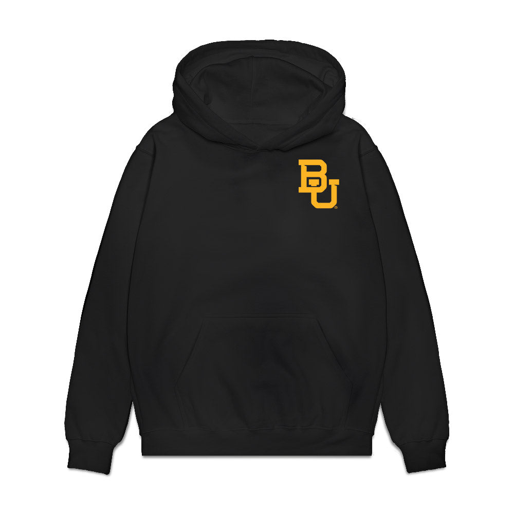 Baylor - NCAA Women's Basketball : - NCAA® March Madness® 2026 Team Collage Premium Hooded Sweatshirt-0