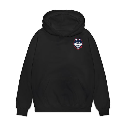 UConn - NCAA Women's Basketball : NCAA® March Madness® 2026 Team Collage Premium Hooded Sweatshirt-0