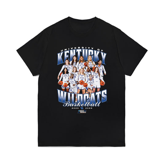 Kentucky - NCAA Women's Basketball : NCAA® March Madness® 2026 Team Collage Comfort Colors T-Shirt-0