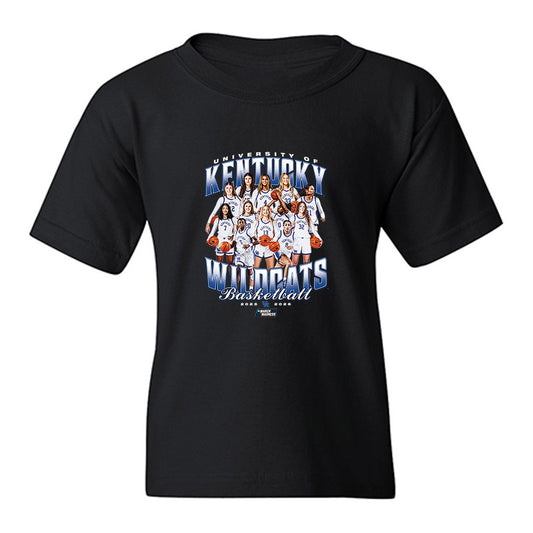 Kentucky - NCAA Women's Basketball : NCAA® March Madness® 2026 Team Collage Youth T-Shirt-0