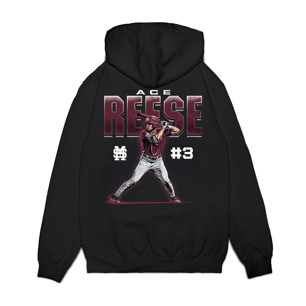 Mississippi State - NCAA Baseball : Ace Reese - Collage Premium Hooded Sweatshirt-1
