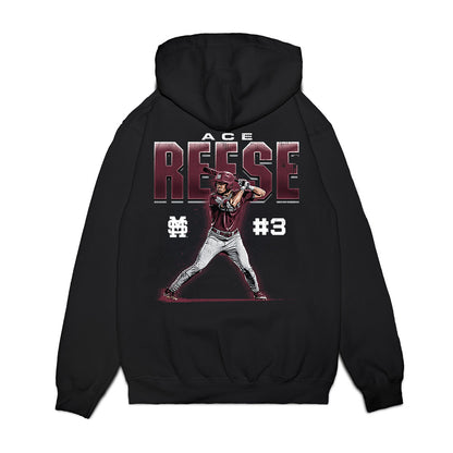 Mississippi State - NCAA Baseball : Ace Reese - Collage Premium Hooded Sweatshirt-1