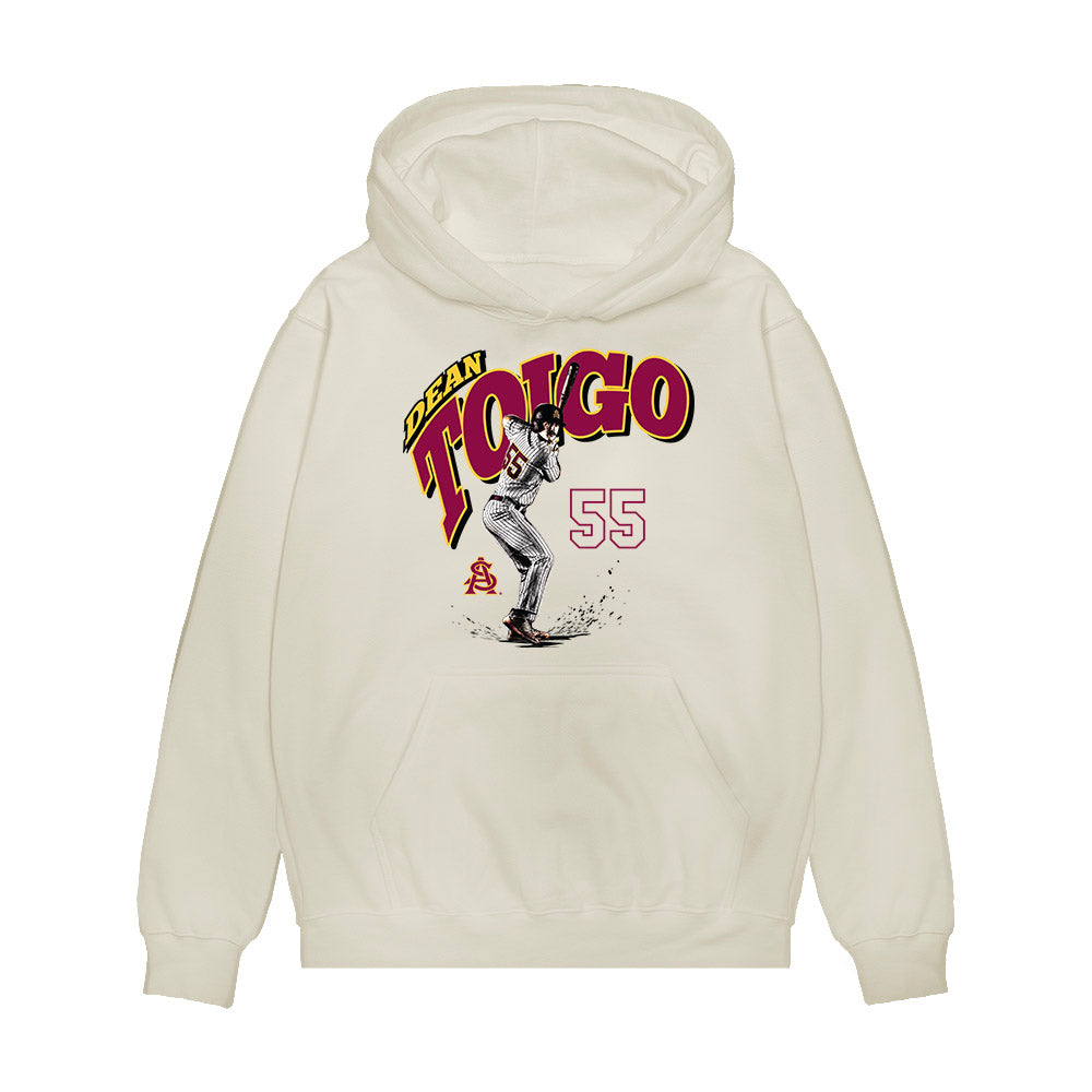 Arizona State - NCAA Baseball : Dean Toigo - Collage Premium Hooded Sweatshirt-0