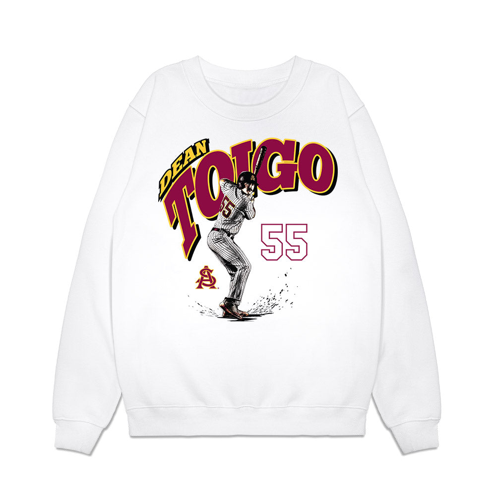 Arizona State - NCAA Baseball : Dean Toigo - Collage Premium Crewneck Sweatshirt-0