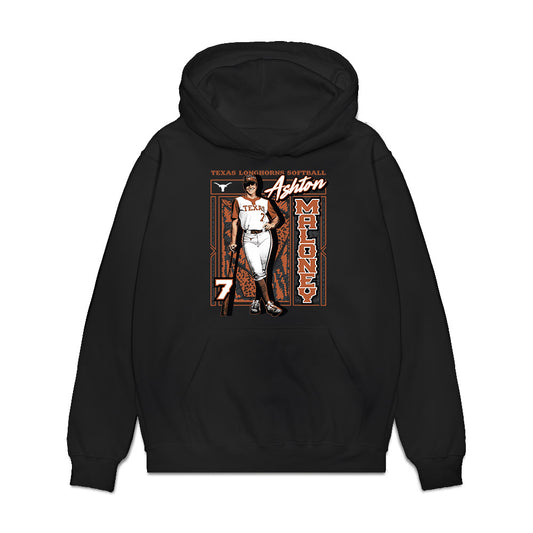 Texas - NCAA Softball : Ashton Maloney - Collage Premium Hooded Sweatshirt-0