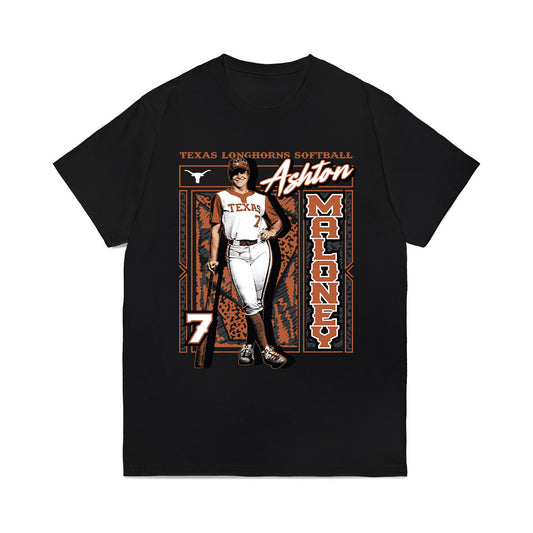 Texas - NCAA Softball : Ashton Maloney - Collage Comfort Colors T-Shirt-0