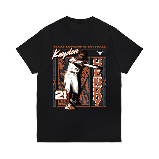 Texas - NCAA Softball : Kayden Henry - Collage Comfort Colors T-Shirt-0