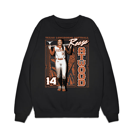 Texas - NCAA Softball : Reese Atwood - Collage Premium Crewneck Sweatshirt-0