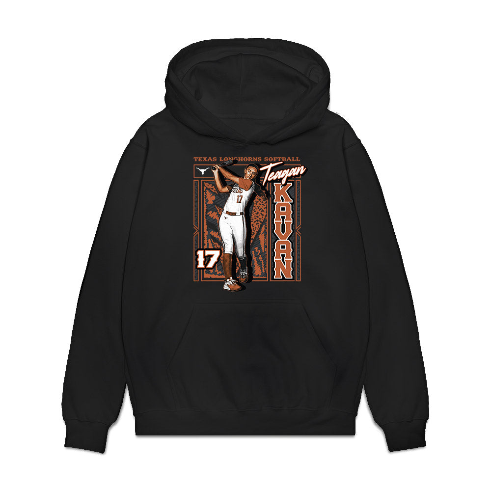 Texas - NCAA Softball : Teagan Kavan - Premium Hooded Sweatshirt-0