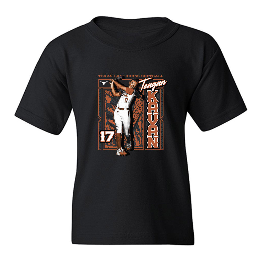 Texas - NCAA Softball : Teagan Kavan - Youth T-Shirt-0