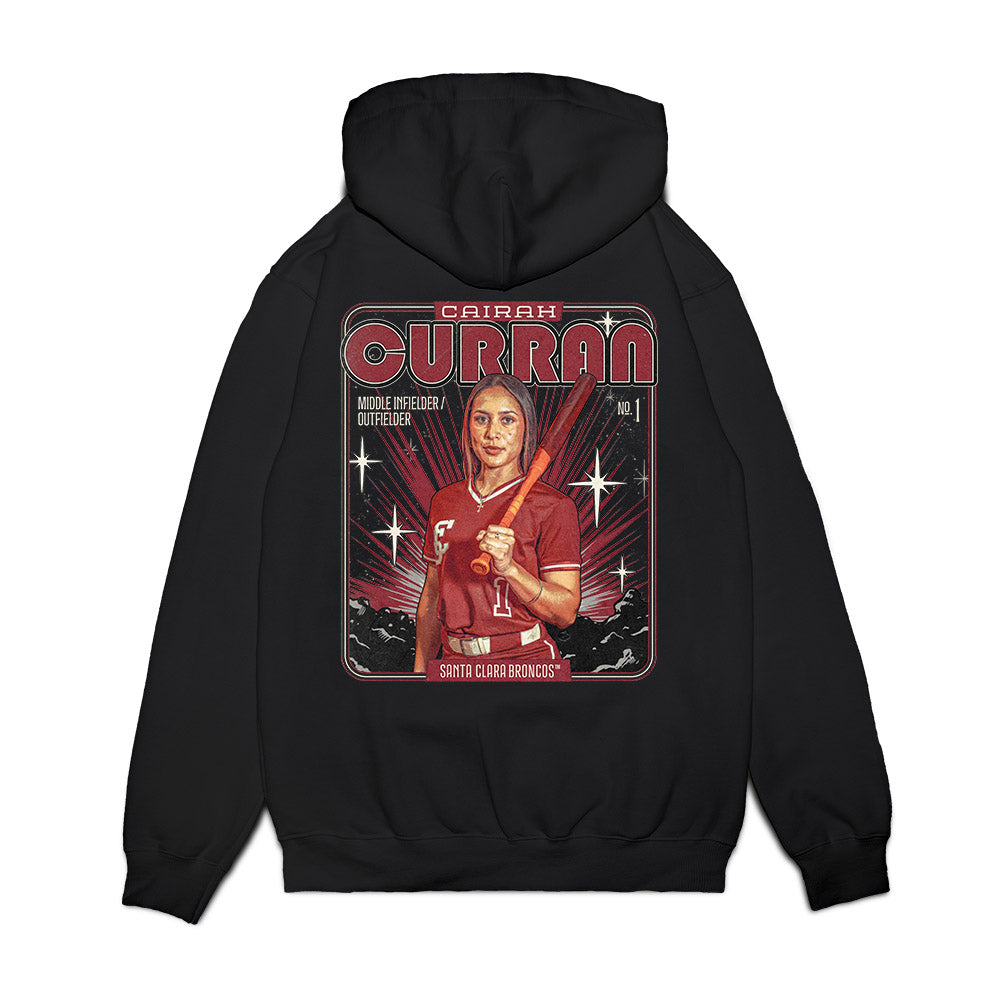 SCU - NCAA Softball : Cairah Curran - Collage Premium Hooded Sweatshirt-1
