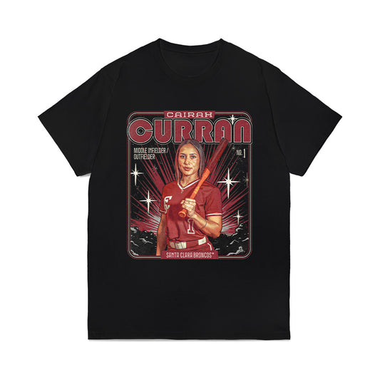 SCU - NCAA Softball : Cairah Curran - Collage Comfort Colors T-Shirt-0