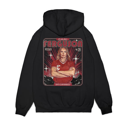 SCU - NCAA Softball : Cari Ferguson - Collage Premium Hooded Sweatshirt-1