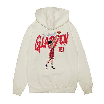 BU - NCAA Men's Basketball : Chance Gladden - Collage Premium Hooded Sweatshirt-1