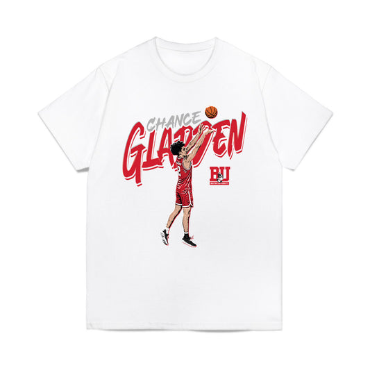 BU - NCAA Men's Basketball : Chance Gladden - Collage Comfort Colors T-Shirt-0