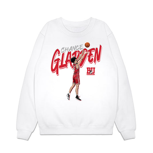 BU - NCAA Men's Basketball : Chance Gladden - Collage Premium Crewneck Sweatshirt-0
