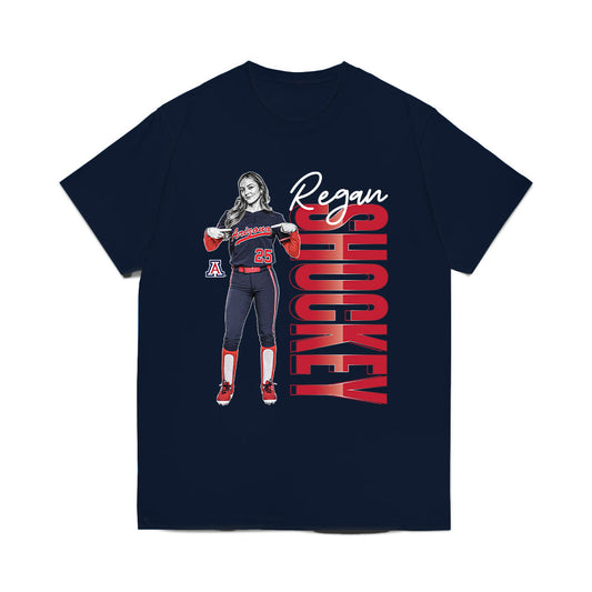 Arizona - NCAA Softball : Regan Shockey - Collage Comfort Colors T-Shirt-0