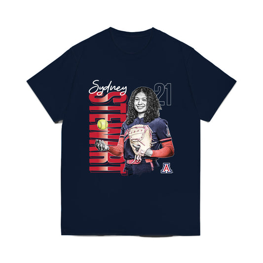 Arizona - NCAA Softball : Sydney Stewart - Collage Comfort Colors T-Shirt-0