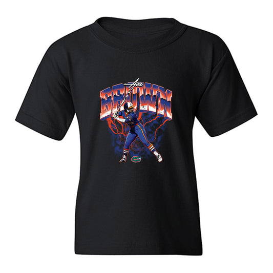 Florida - NCAA Softball : Ava Brown - Collage Youth T-Shirt-0