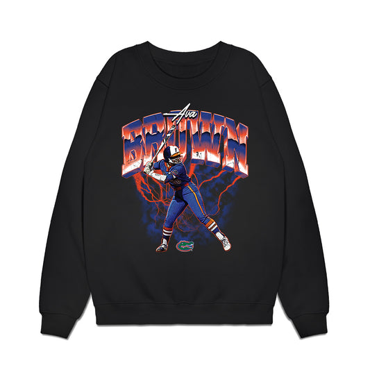 Florida - NCAA Softball : Ava Brown - Collage Premium Crewneck Sweatshirt-0