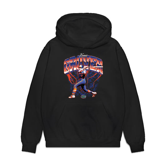 Florida - NCAA Softball : Kendall Grover - Collage Premium Hooded Sweatshirt-0