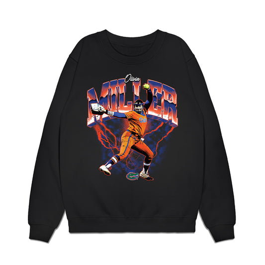 Florida - NCAA Softball : Olivia Miller - Collage Premium Crewneck Sweatshirt-0
