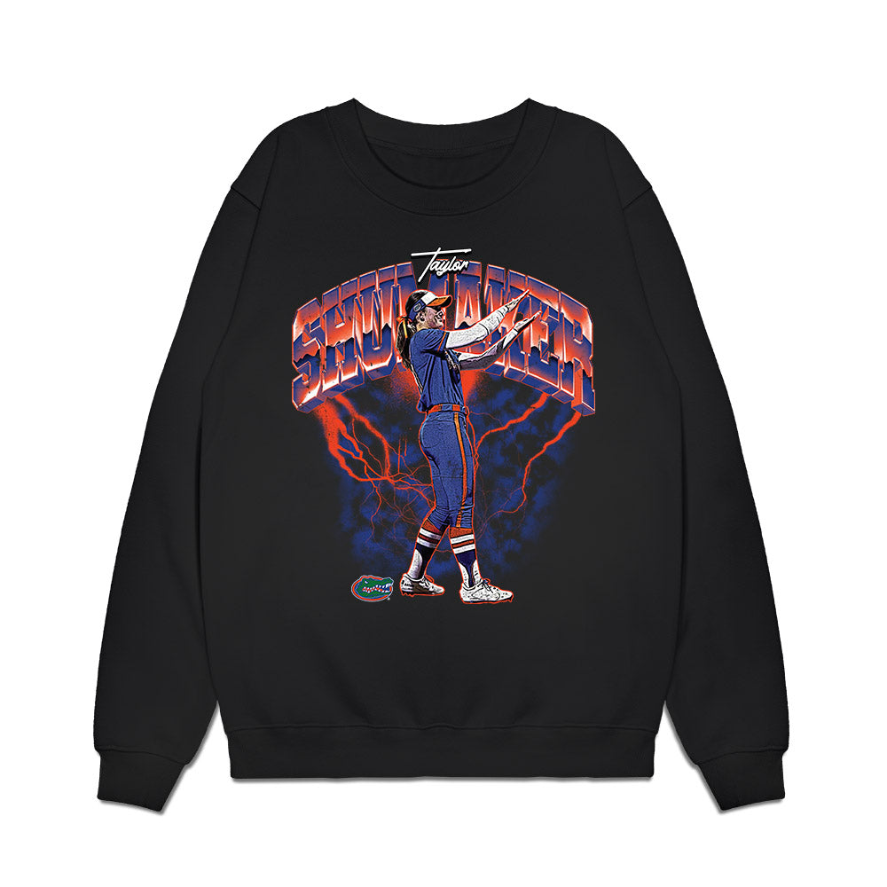 Florida - NCAA Softball : Taylor Shumaker - Collage Premium Crewneck Sweatshirt-0
