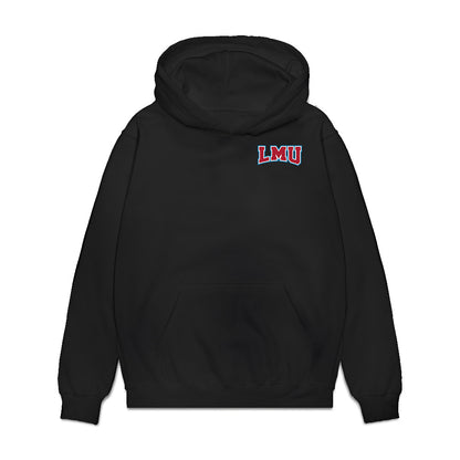 LMU - NCAA Softball : Izzy Jamgotchian - Collage Premium Hooded Sweatshirt-0