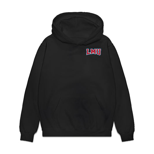 LMU - NCAA Softball : Izzy Jamgotchian - Collage Premium Hooded Sweatshirt-0