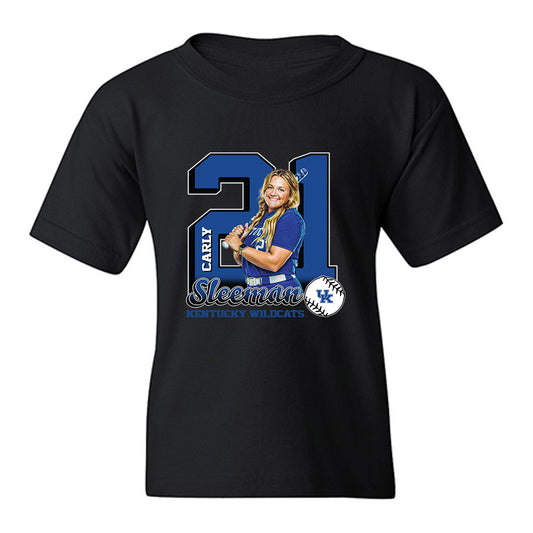 Kentucky - NCAA Softball : Carly Sleeman - Collage Youth T-Shirt-0
