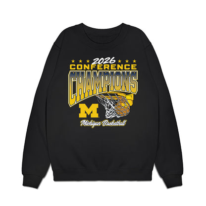 Michigan - NCAA Men's Basketball : - Premium Crewneck Sweatshirt-0