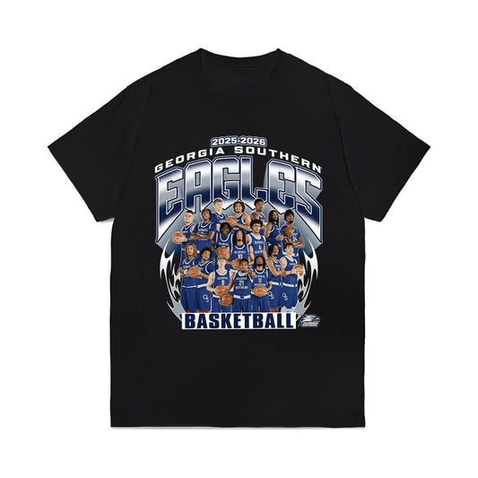 Georgia Southern - NCAA Men's Basketball : - Team Collage Comfort Colors T-Shirt-0