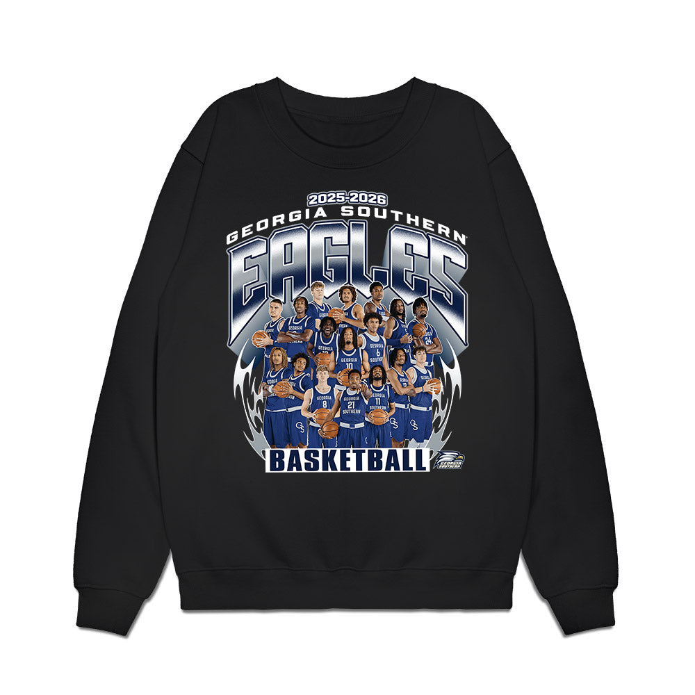 Georgia Southern - NCAA Men's Basketball : - Team Collage Premium Crewneck Sweatshirt-0