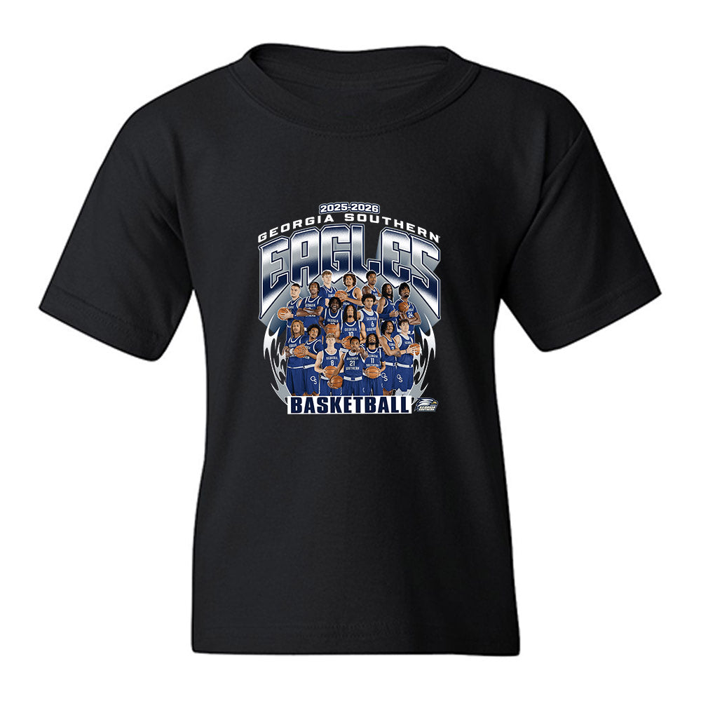 Georgia Southern - NCAA Men's Basketball : - Team Collage Youth T-Shirt-0