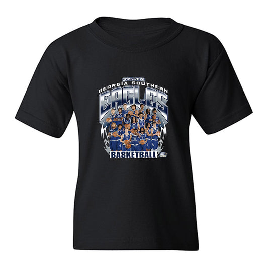 Georgia Southern - NCAA Men's Basketball : - Team Collage Youth T-Shirt-0