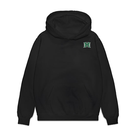 Hawaii - NCAA Softball : Taryn Irimata - Caricature Premium Hooded Sweatshirt-0