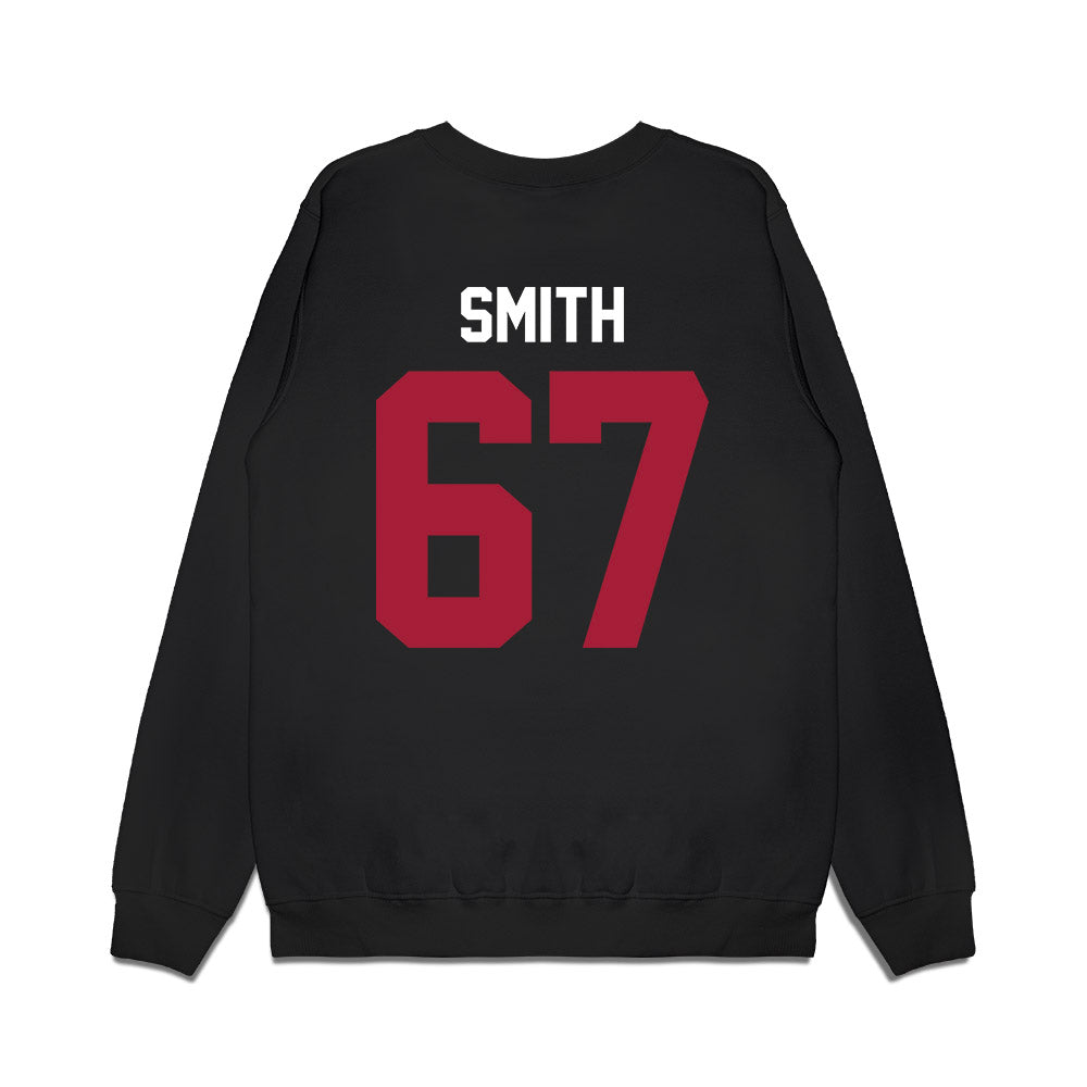Oklahoma - NCAA Softball : Ella Smith - Homerun Premium Crewneck Sweatshirt-1